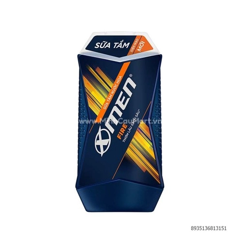 Sữa Tắm Nước Hoa X-Men Fire 180g - Xanh Cam Sữa Tắm Nước Hoa X-Men Fire 180g - Xanh Cam