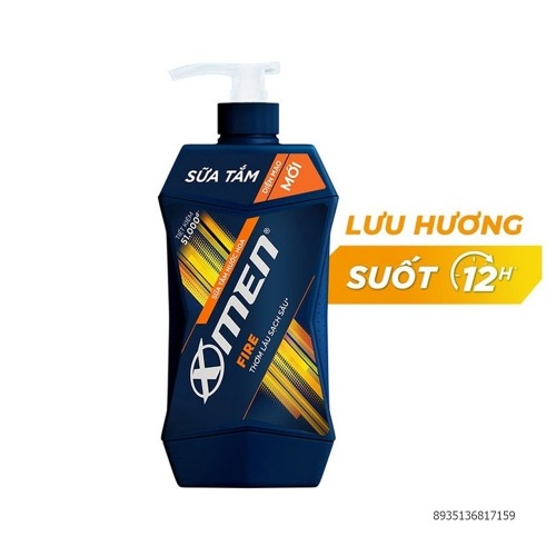 Sữa Tắm Nước Hoa Xmen Fire 650ml Sữa Tắm Nước Hoa Xmen Fire 650ml