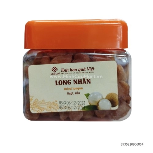 Long Nhãn Hồng Lam hộp 200g  Long Nhãn Hồng Lam hộp 200g