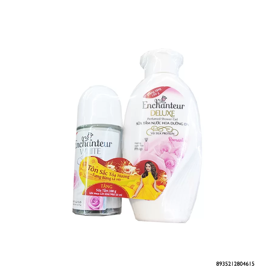 Lăn Enchantuer Trắng Da 50ml
