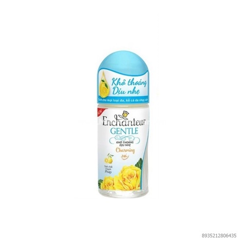 Lăn Khử Mùi Enchanteur Gentle Tinh Chất Chanh Pháp 50ml 
