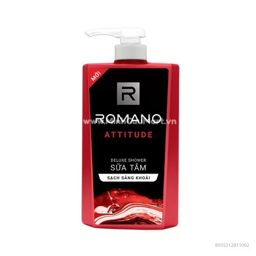 Sữa Tắm Romano Deluxe Shower Attitude 650gr Sữa Tắm Romano Deluxe Shower Attitude 650gr