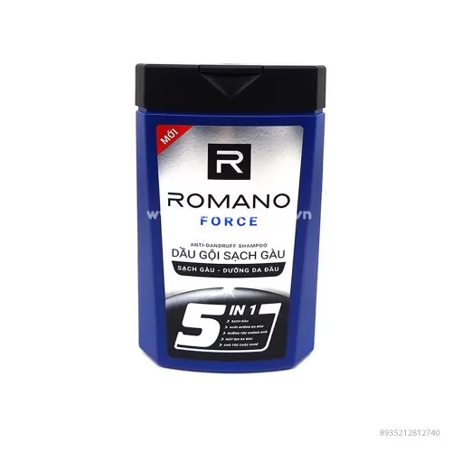Dầu Gội Romano Force Sạch Gàu - Dưỡng Da Đầu 5 In 1 (380g) Dầu Gội Romano Force Sạch Gàu - Dưỡng Da Đầu 5 In 1 (380g)
