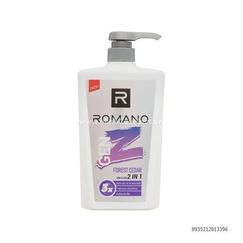 Tắm Gội 2IN1 Gen Z hương Forest Cedar Romano chai 610g (1 Chai) Tắm Gội 2IN1 Gen Z hương Forest Cedar Romano chai 610g (1 Chai)
