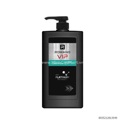 Dầu Gội Nước Hoa Romano VIP Impress Chai 650g Dầu Gội Nước Hoa Romano VIP Impress Chai 650g