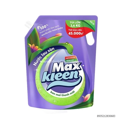 Nước lau sàn Maxkleen 3.6KG Nước lau sàn Maxkleen 3.6KG