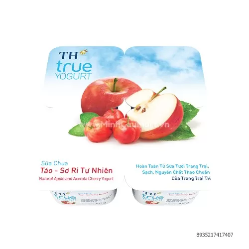 Sữa Chua TH True Yogurt Vị Táo - Sơ Ri Tự Nhiên 100G Sữa Chua TH True Yogurt Vị Táo - Sơ Ri Tự Nhiên 100G