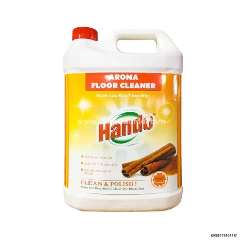Nước Lau Sàn Hando Quế 5L  Nước Lau Sàn Hando Quế 5L