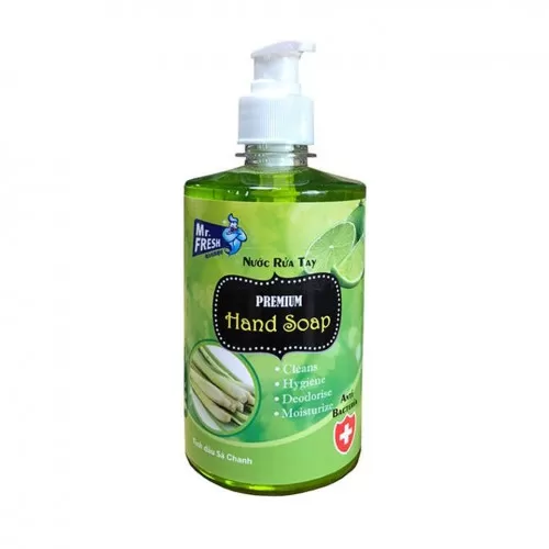 Nước Rửa Tay Mr Fresh 500ML Hương Xả Nước Rửa Tay Mr Fresh 500ML Hương Xả