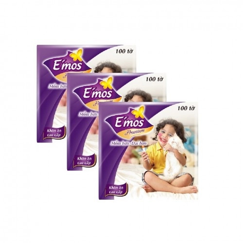 Khăn giấy Emos premium 100t 240mm 