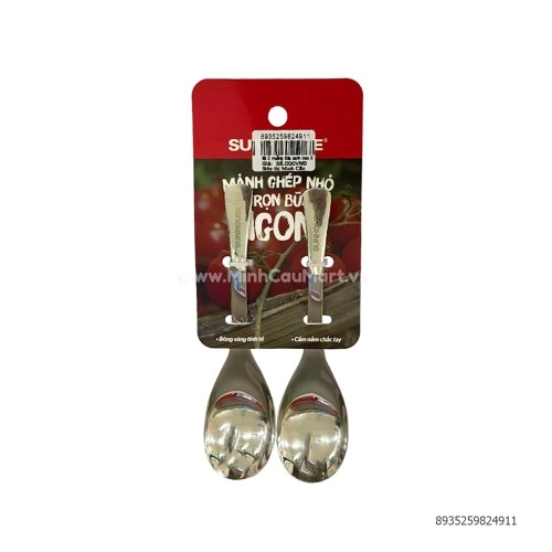 Bộ 2 muỗng thìa canh inox S2PO165I Bộ 2 muỗng thìa canh inox S2PO165I