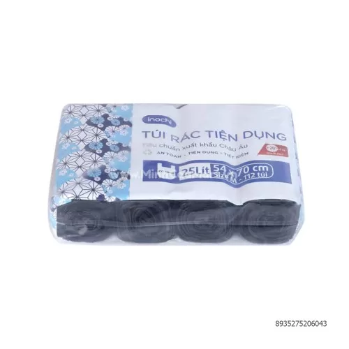 Lô túi rác tiện dụng4*25L TRB005 