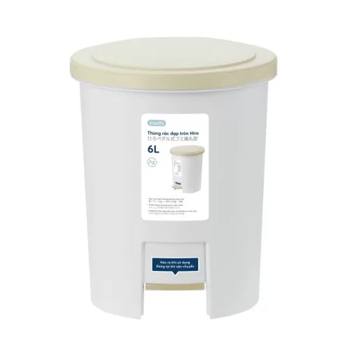 Thùng rác kháng khuẩn 6L - HTRT6L 
