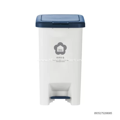 Thùng rác đạp chữ nhật Hiro 30L có lõi                                                                                                                                                                                                                     Thùng rác đạp chữ nhật Hiro 30L có lõi