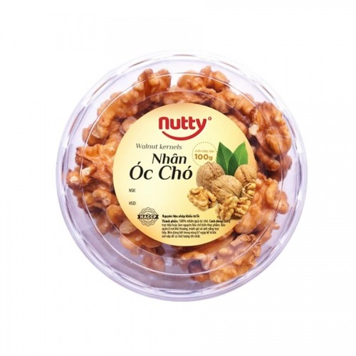 Nhân quả óc chó Nutty 100g Nhân quả óc chó Nutty 100g