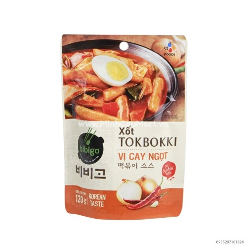 Nước Xốt Tokbokki Vị Cây Ngọt 120g  Nước Xốt Tokbokki Vị Cây Ngọt 120g