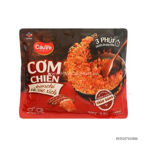 Cơm Chiên Kimchi Và Xúc Xích CJ Foods Gói 210g