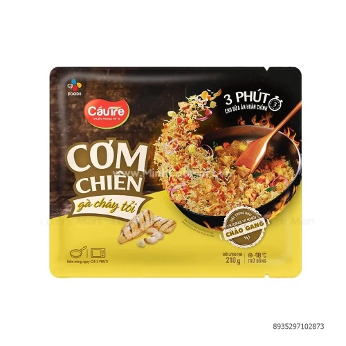 Cơm Chiên Gà Cháy Tỏi CJ Foods Gói 210g