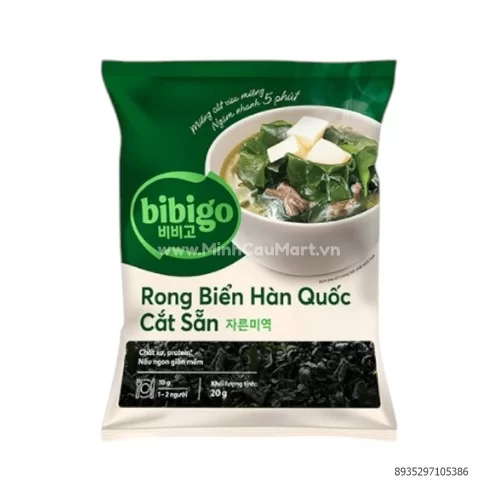 Rong biển cắt sẵn HQ Bibigo 20g                                                                                                                                                                                                                           
