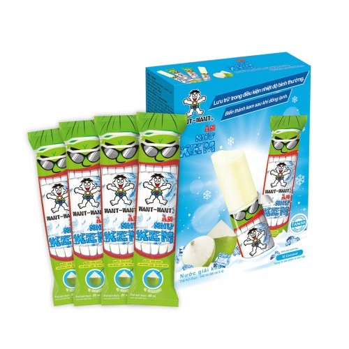 Nước Giải Khát Want Want Ăn Như Kem 78ml  Nước Giải Khát Want Want Ăn Như Kem 78ml