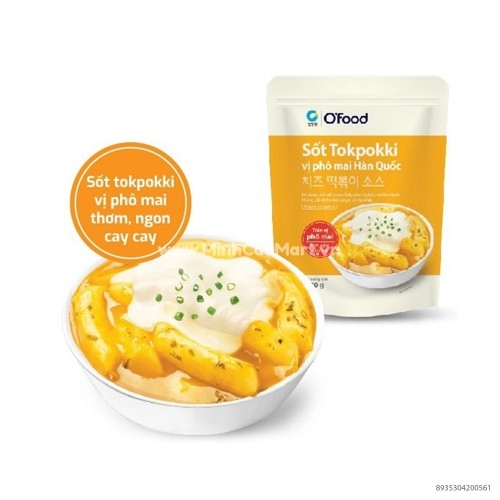 Nước Xốt Topokki Ofood 120G Vị Phô Mai Hàn Quốc 