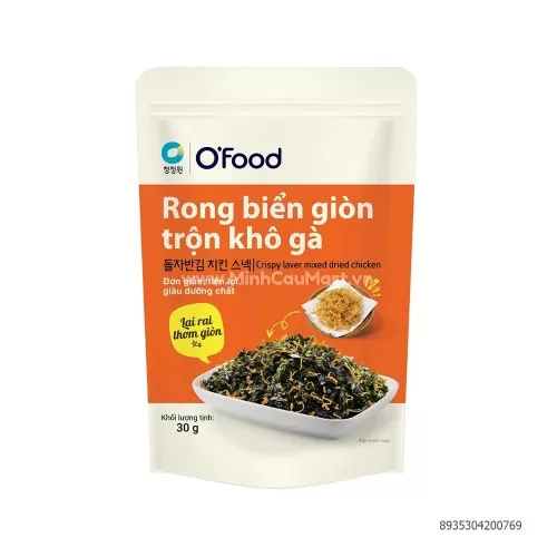 Rong biển Khô Gà Ofood 30g