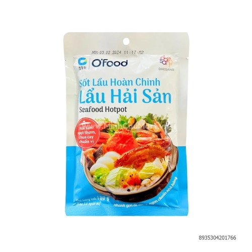 Sốt lẩu hải sản O'Food 180g Sốt lẩu hải sản O'Food 180g