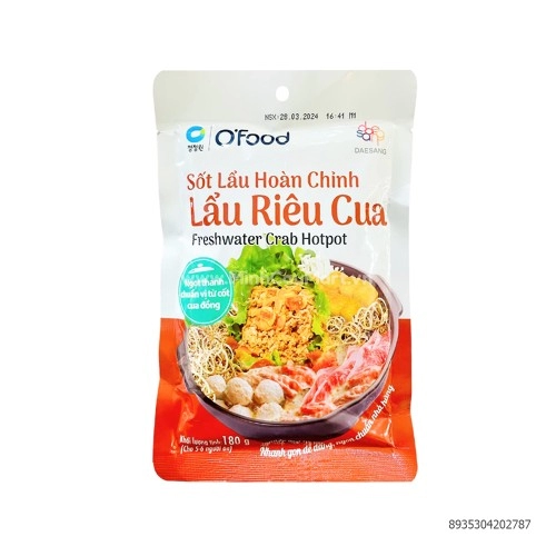 Sốt lẩu riêu cua hoàn chỉnh 180g