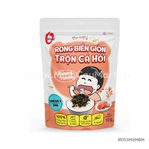 Rong biển trộn cá hồi Ofood 30g                                                                                                                                                                                                                           