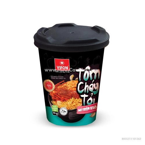 Mỳ Tôm Trộn Khô Tôm Cháy Tỏi Vifon 75g 