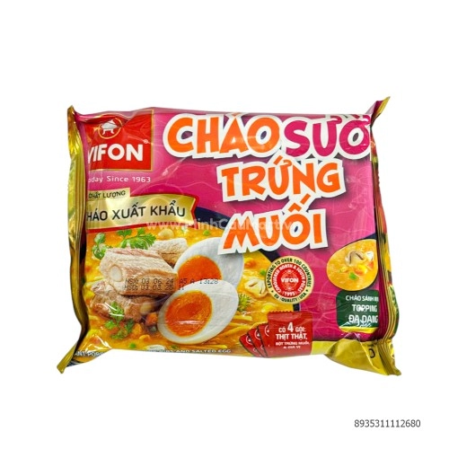 Cháo sườn trứng muối 80g VIFON