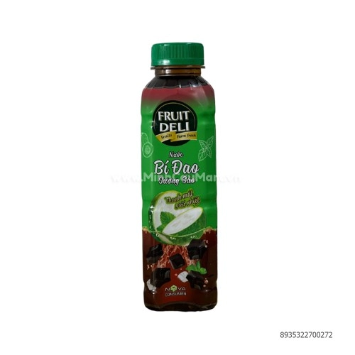 Trà Fruit Deli vị bí đao sương sáo  Trà Fruit Deli vị bí đao sương sáo