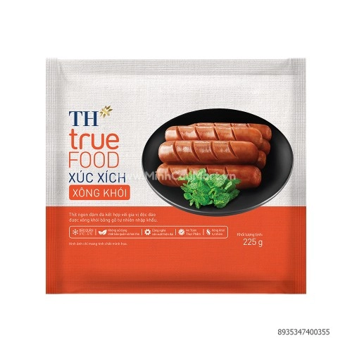 Xúc xích xông khói TH 225Gr