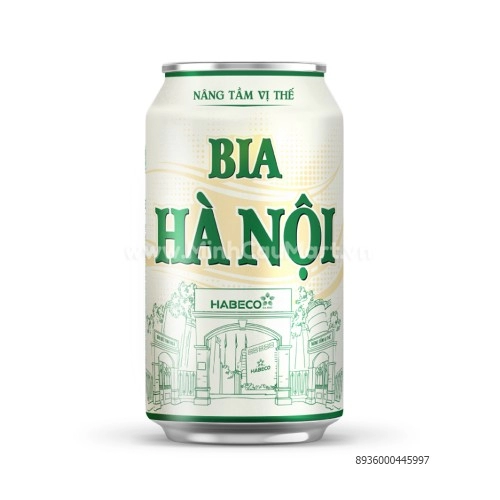 Bia Hà Nội lon xanh 330ml