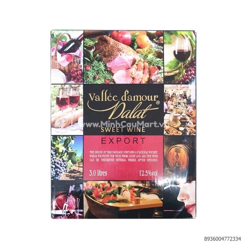 Vang Vallee Damour UX Đà Lạt 3L 