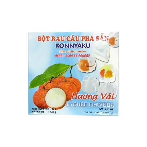 Bột thạch rau câu pha sẵn 3h 140g 