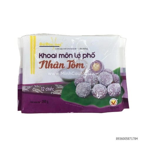 Khoai Môn Lệ Phố Nhân Tôm Đôi Đũa Vàng 300g