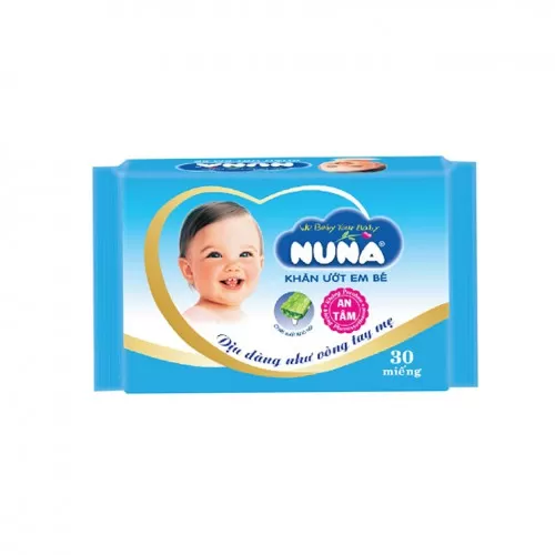 Khăn ướt trẻ em Nuna 20 miếng  Khăn ướt trẻ em Nuna 20 miếng