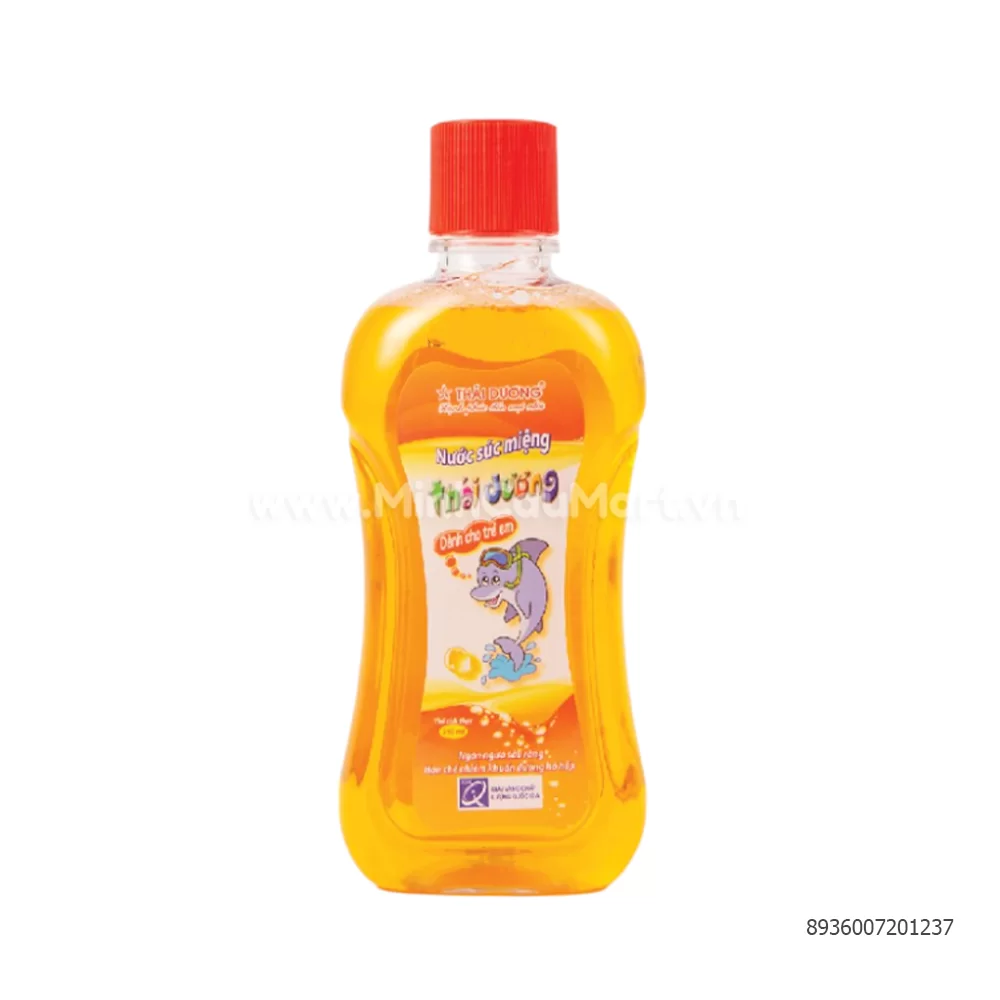 Nước súc miệng Thái Dương trẻ em 250ml Nước súc miệng Thái Dương trẻ em 250ml