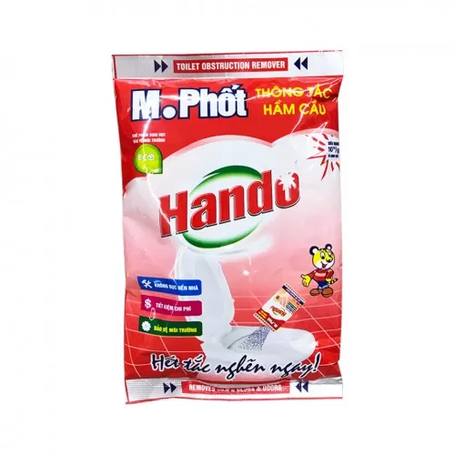 Bột Thông Bể Phốt Hando 215g Bột Thông Bể Phốt Hando 215g
