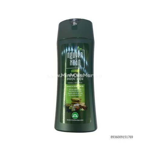 Dầu Gội Dược Liệu Dưỡng Tóc Ngăn Rụng Tóc Nguyên Xuân chai 200ml Dầu Gội Dược Liệu Dưỡng Tóc Ngăn Rụng Tóc Nguyên Xuân chai 200ml