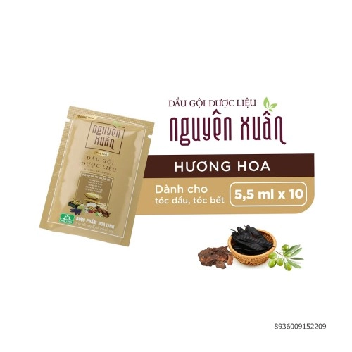 Dây Gội Nguyên Xuân Dành Cho Tóc Dầu 5.5ML  Dây Gội Nguyên Xuân Dành Cho Tóc Dầu 5.5ML