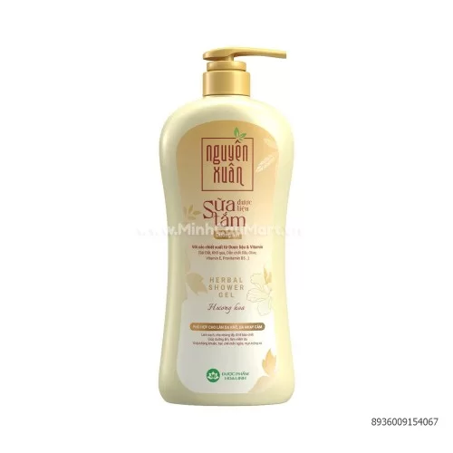 Sữa tắm dược liệu Nguyên Xuân dưỡng ẩm 370ml                                                                                                                                                                                                              