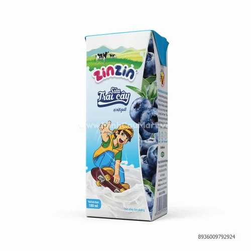 SỮA TRÁI CÂY ZINZIN HƯƠNG VIỆT QUẤT 180ML