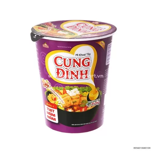 Mì Ly Cung Đình Hương Vị Thịt Hầm 65G Mì Ly Cung Đình Hương Vị Thịt Hầm 65G