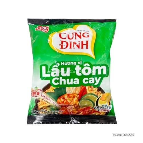 Mì Tôm Cung Đình Tôm Chua Cay Mì Tôm Cung Đình Tôm Chua Cay