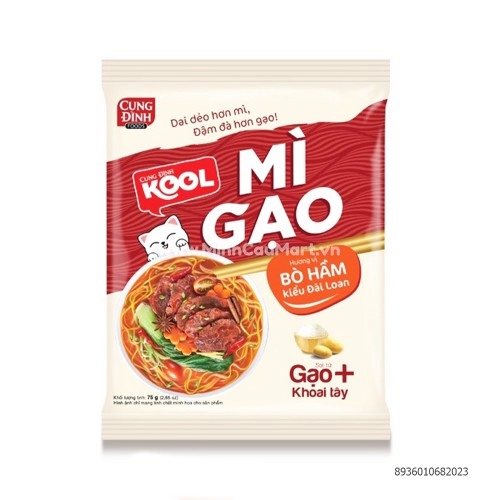 Mì Gạo Kool Cung Đình Các Vị Mì Gạo Kool Cung Đình Các Vị