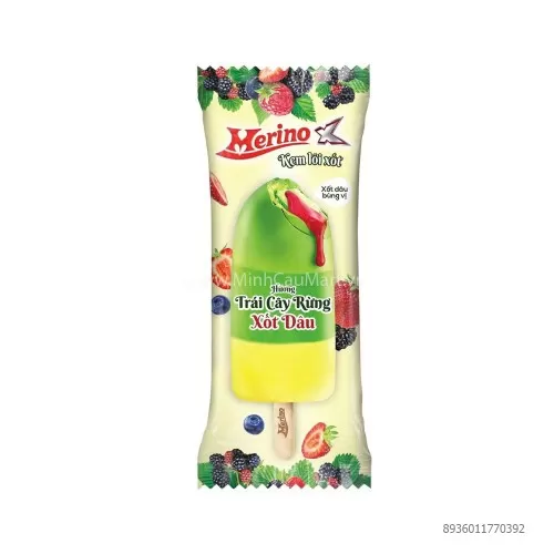 Kem Merino Trái Cây Rừng Xốt Dâu