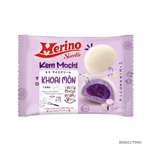 Kem Mochi Vị Khoai Môn Merino 50G