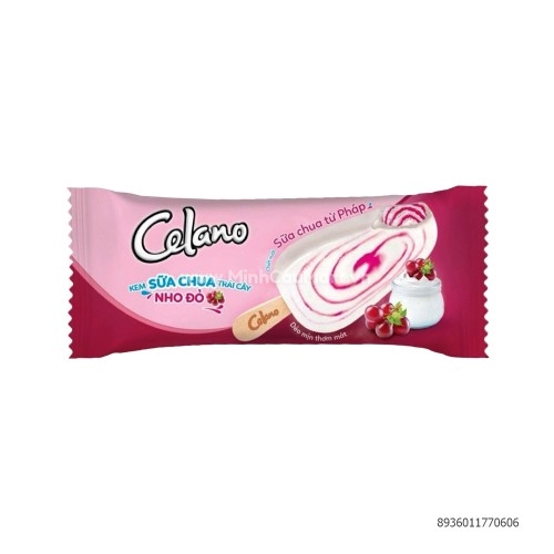 Kem Sữa Chua Trái Cây Nho Đỏ Celano 65G Kem Sữa Chua Trái Cây Nho Đỏ Celano 65G